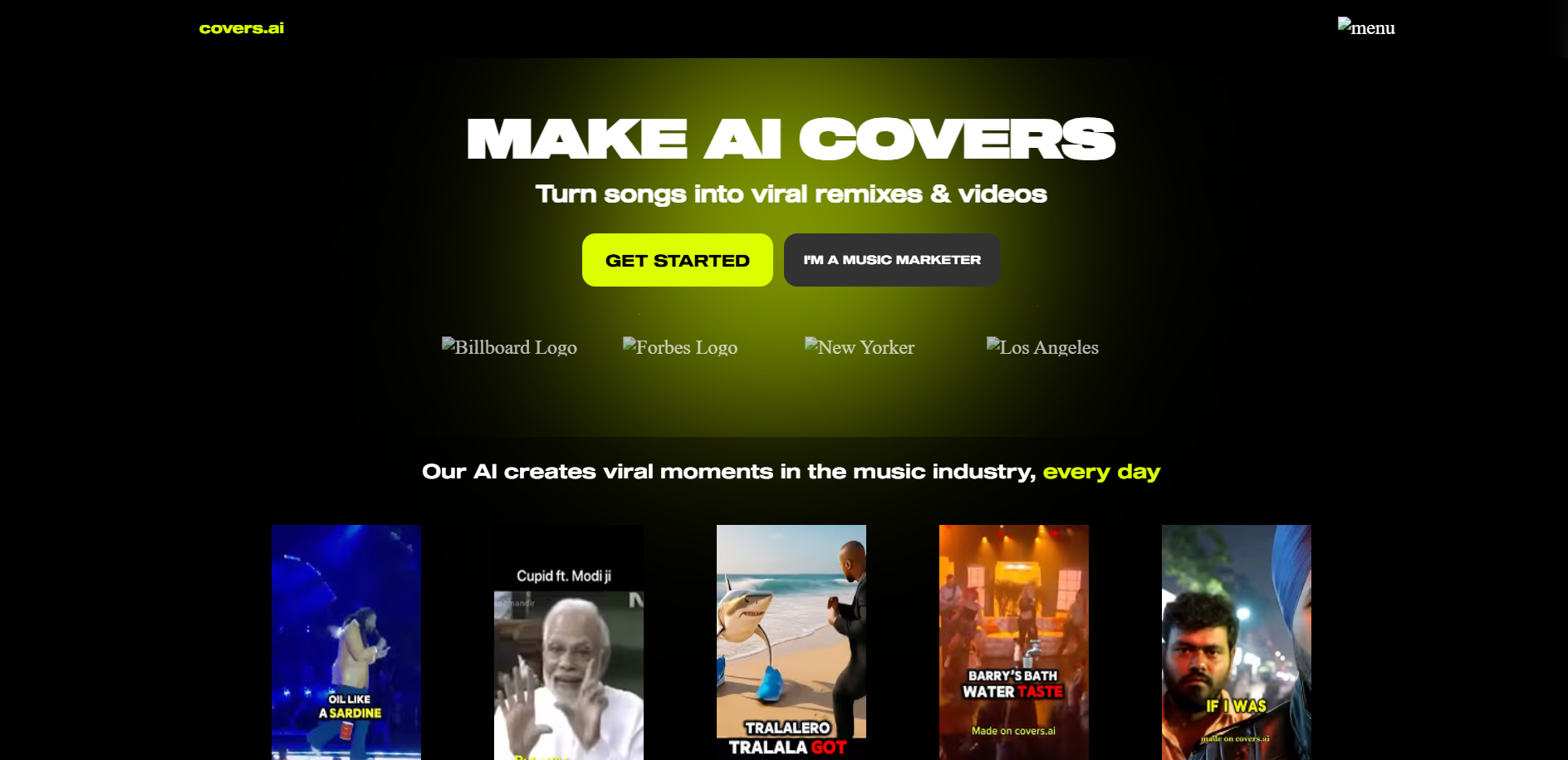 Covers AI