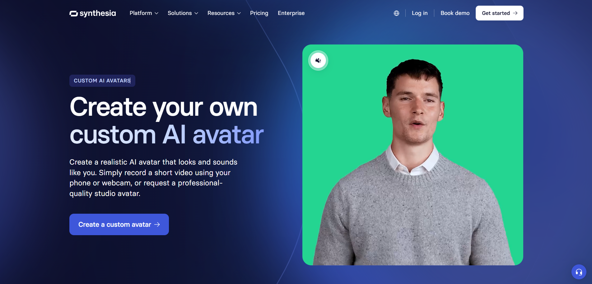 Personal Avatars Synthesia